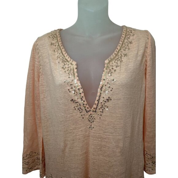 Calypso St. Barth Yoonie Tunic Dress, Top, Cover-up Resort Wear size XS $275 - Picture 4 of 8